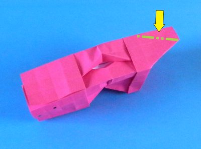 Origami Varken vouwen