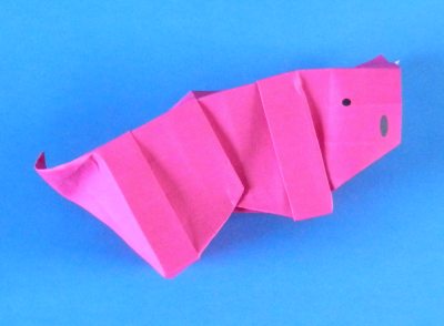 Fold an Origami Piggy Bank