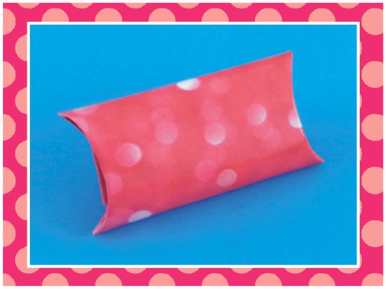 glimmend roze origami doosje van papier glimmend roze origami doosje van papier