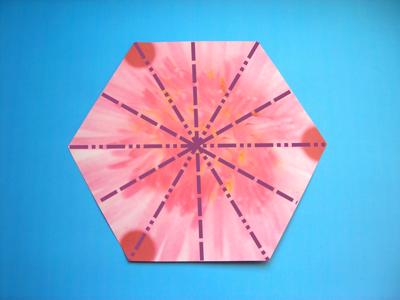diagrammen voor een roze origami bloem diagrammen voor een roze origami bloem