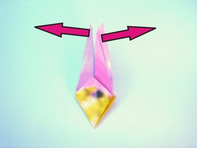 een klein roze bloemetje van papier maken een klein roze bloemetje van papier maken