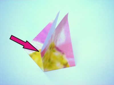 een klein roze bloemetje van papier maken een klein roze bloemetje van papier maken