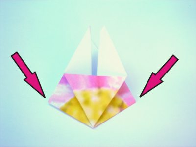 een klein roze bloemetje van papier maken een klein roze bloemetje van papier maken