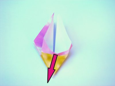 een klein roze bloemetje van papier maken een klein roze bloemetje van papier maken
