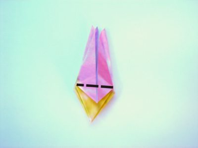 een klein roze bloemetje van papier maken een klein roze bloemetje van papier maken