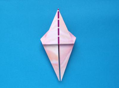 een mooie roze bloem van papier maken een mooie roze bloem van papier maken