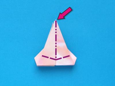 een mooie roze bloem van papier maken een mooie roze bloem van papier maken