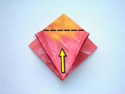 een origami bloem