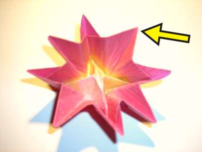 origami diagrammen van een roze bloemetje origami diagrammen van een roze bloemetje