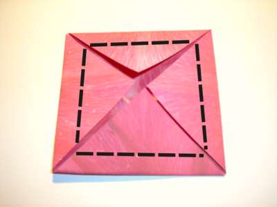 origami diagrammen van een roze bloemetje origami diagrammen van een roze bloemetje