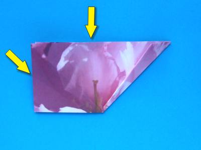 how to fold a cute pink origami flower