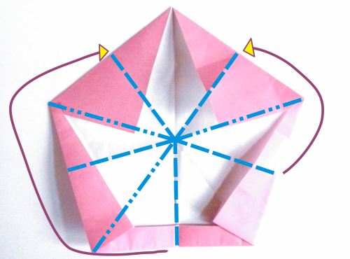 Fold an Origami Pink Panther