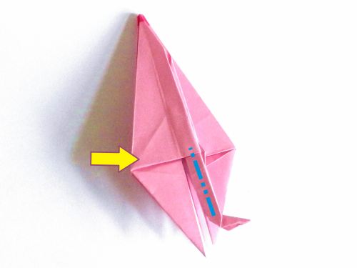 Fold an Origami Pink Panther