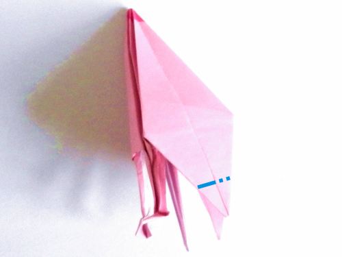 Fold an Origami Pink Panther