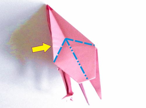 Fold an Origami Pink Panther