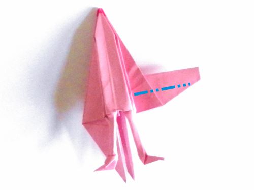 Fold an Origami Pink Panther