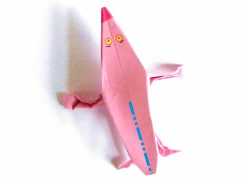 Pink Panther maken van papier Pink Panther maken van papier