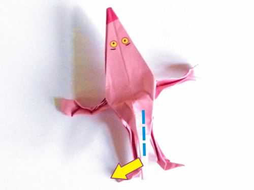 Fold an Origami Pink Panther