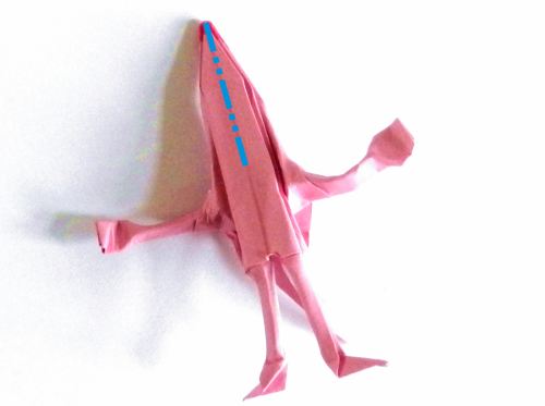 Pink Panther maken van papier Pink Panther maken van papier