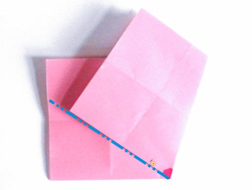 Fold an Origami Pink Panther