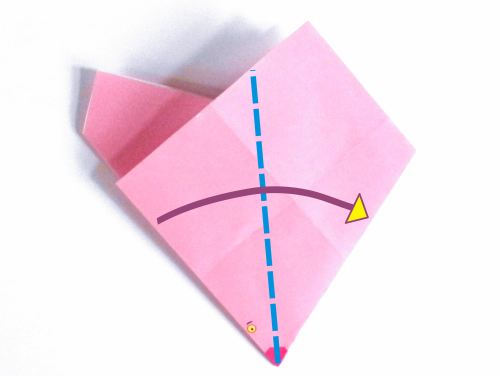 Fold an Origami Pink Panther