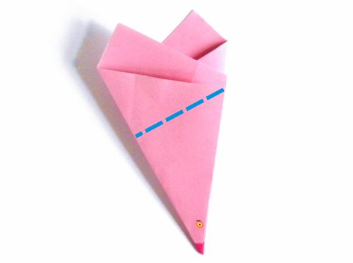 Fold an Origami Pink Panther