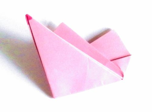 Fold an Origami Pink Panther