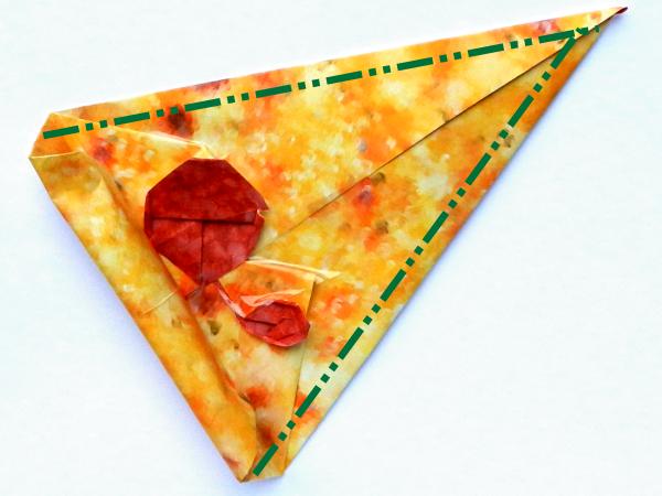 Make Origami Pizza