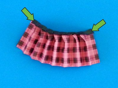 how to fold an origami plaid skirt how to fold an origami plaid skirt