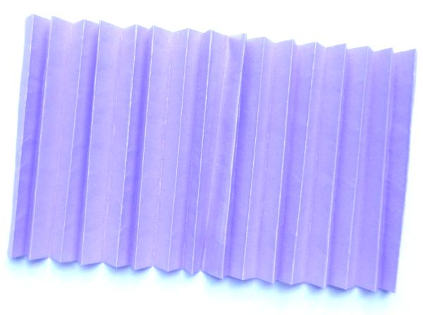 Make an Origami plisse skirt Make an Origami plisse skirt