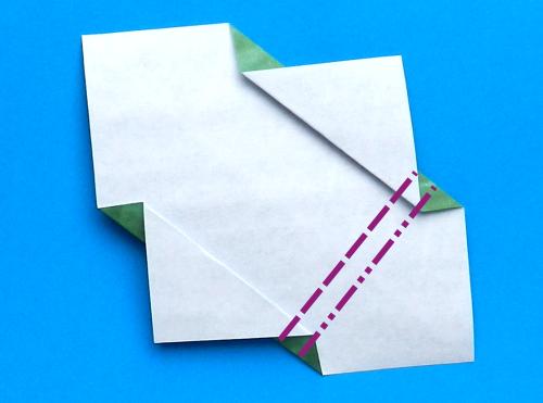 Een kerstster bloem maken van papier Een kerstster bloem maken van papier