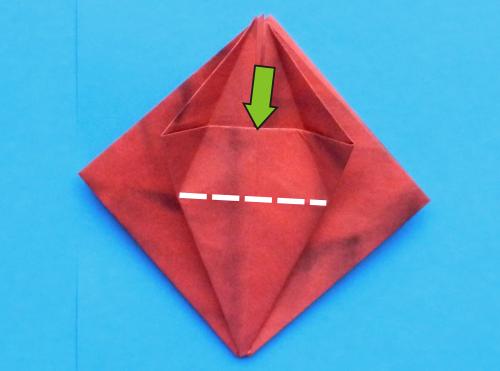 Een kerstster bloem maken van papier Een kerstster bloem maken van papier