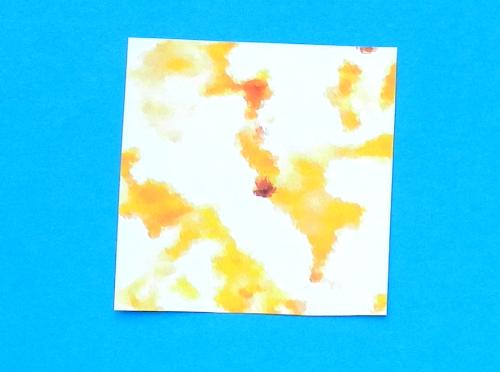 Popcorn knutselpapier Popcorn knutselpapier