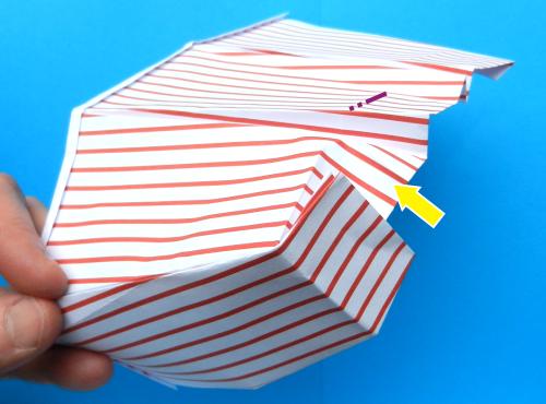 Popcorn bakje maken van papier Popcorn bakje maken van papier