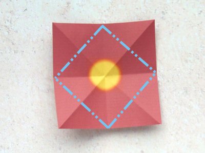 easy origami primrose diagrams