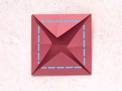 easy origami primrose diagrams easy origami primrose diagrams