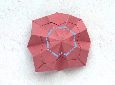 easy origami primrose diagrams