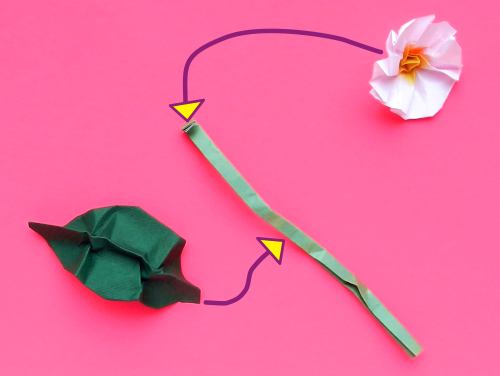 Make Origami Primroses