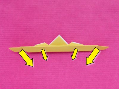 diagrams for an origami princess crown diagrams for an origami princess crown