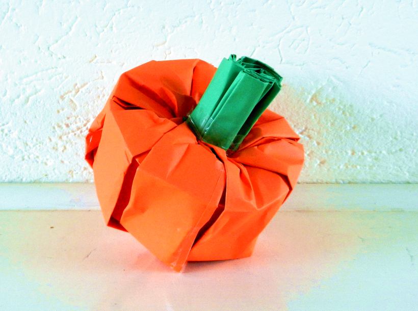 Origami Pumpkin