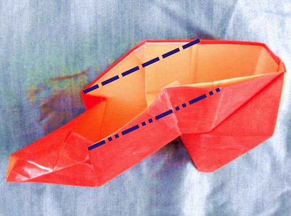 Make Origami pumps