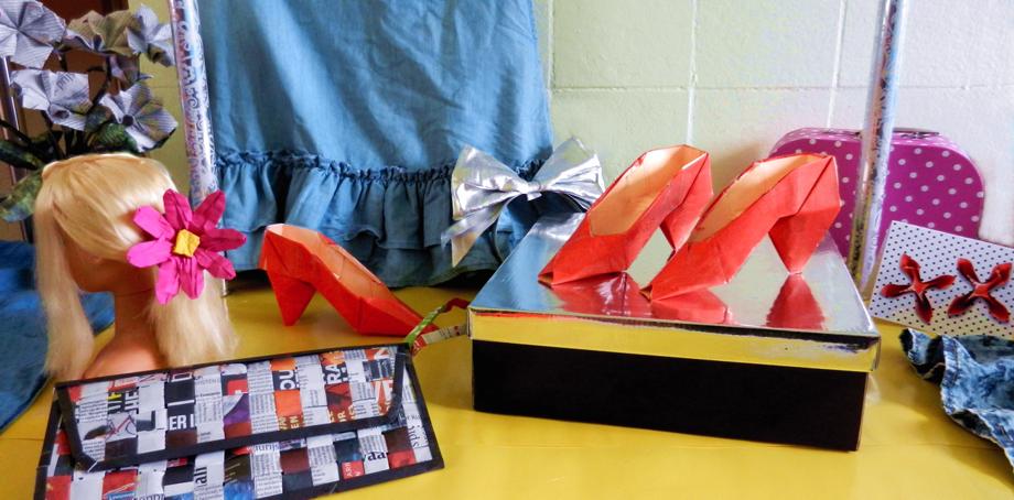 Origami fashion accessories