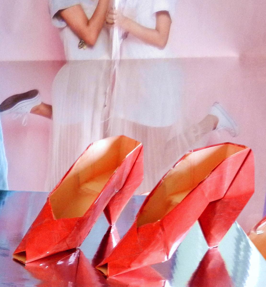 Origami pumps