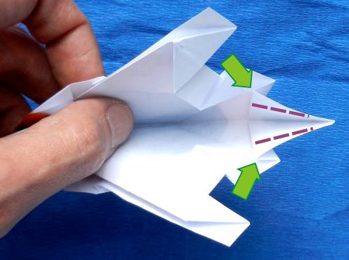 Origami Beagle Puppy Dog folding instructions