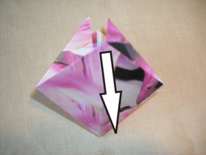 purple origami flower purple origami flower