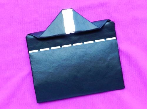 Make a fabric Origami purse