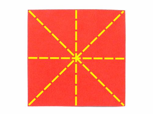 Qwirkle spel van papier maken