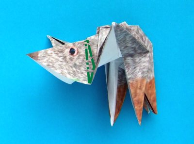 origami rabbit diagrams