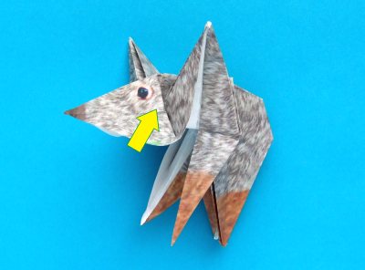 origami rabbit diagrams