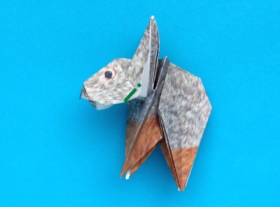 origami rabbit diagrams